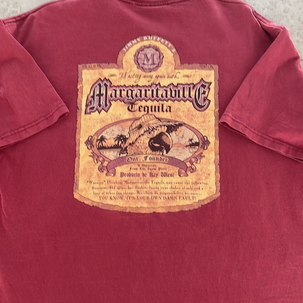 Jimmy Buffett’s Margaritaville Unisex tee shirt Key West Parrothead‎ graphic L